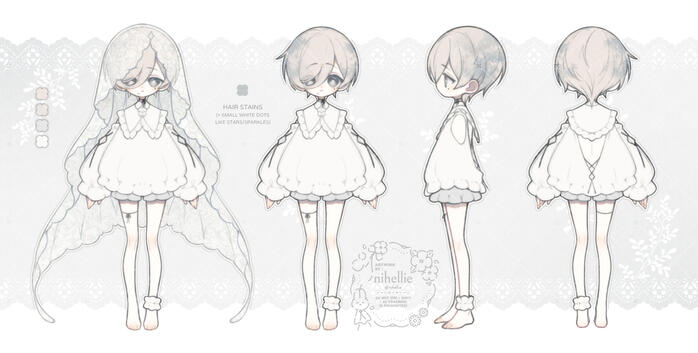 Character design + sheet (OC)