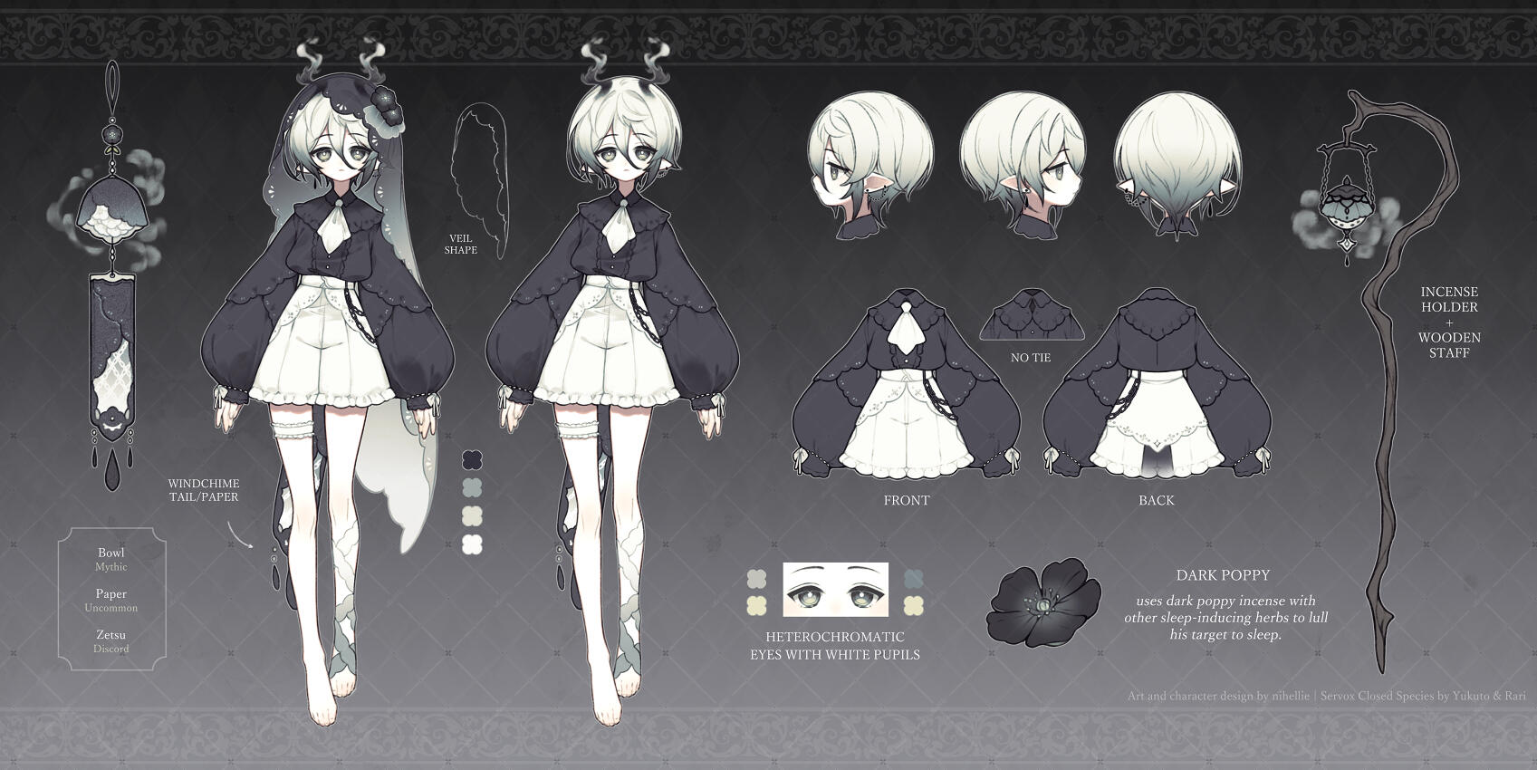Character design + sheet (Adopt extra art)