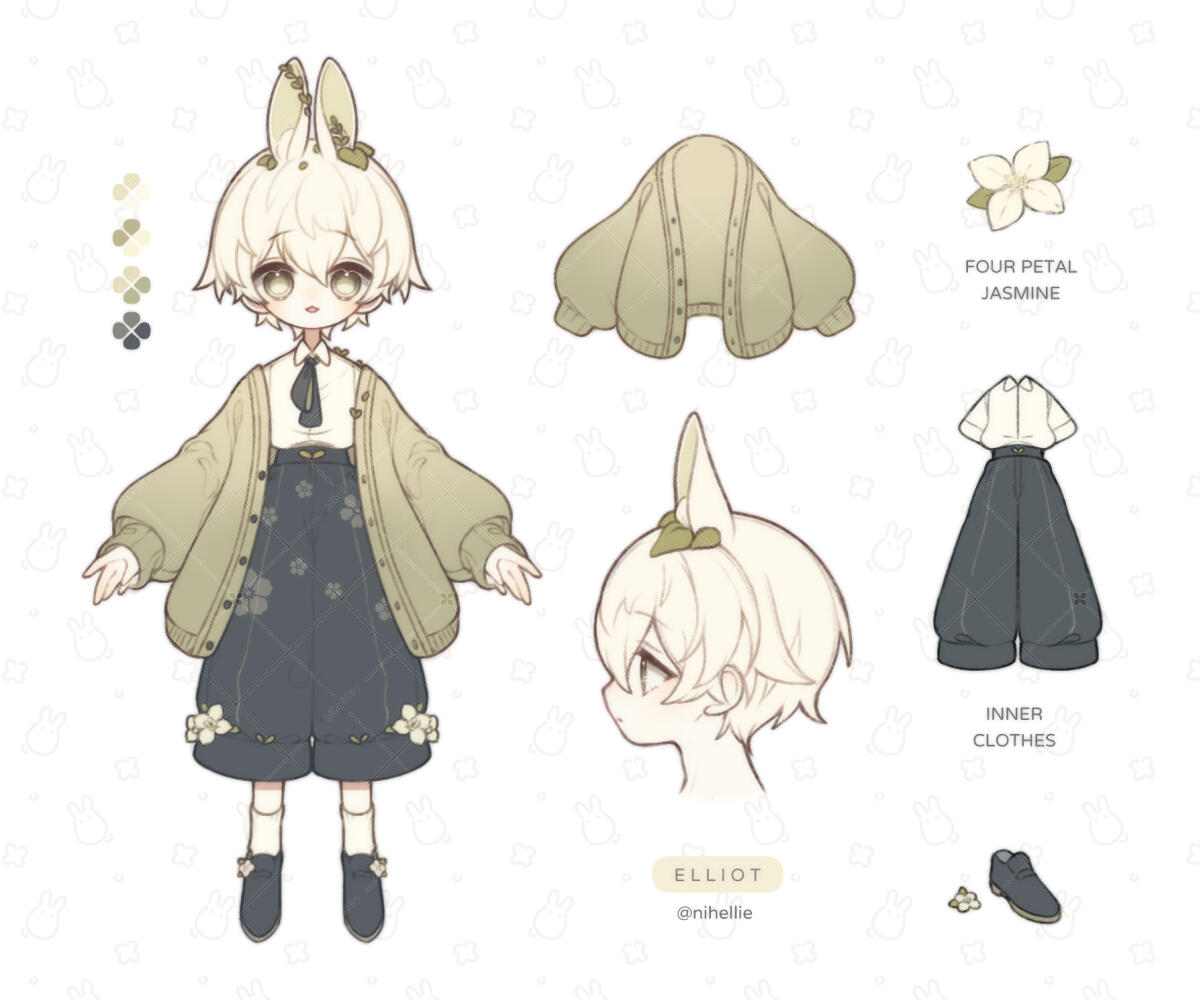 Character design + sheet (OC)