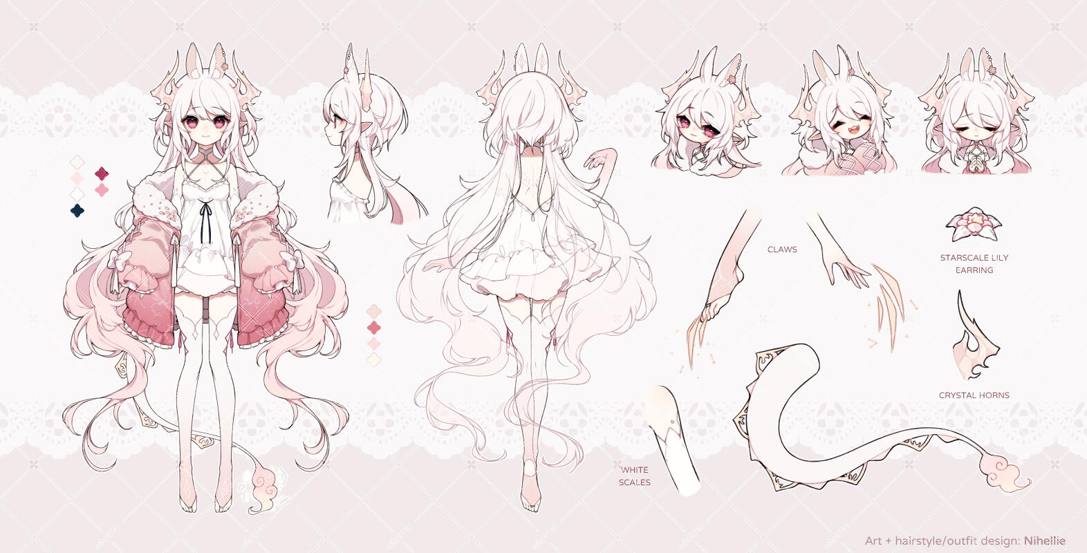 Outfit design + sheet (@koroyopi)